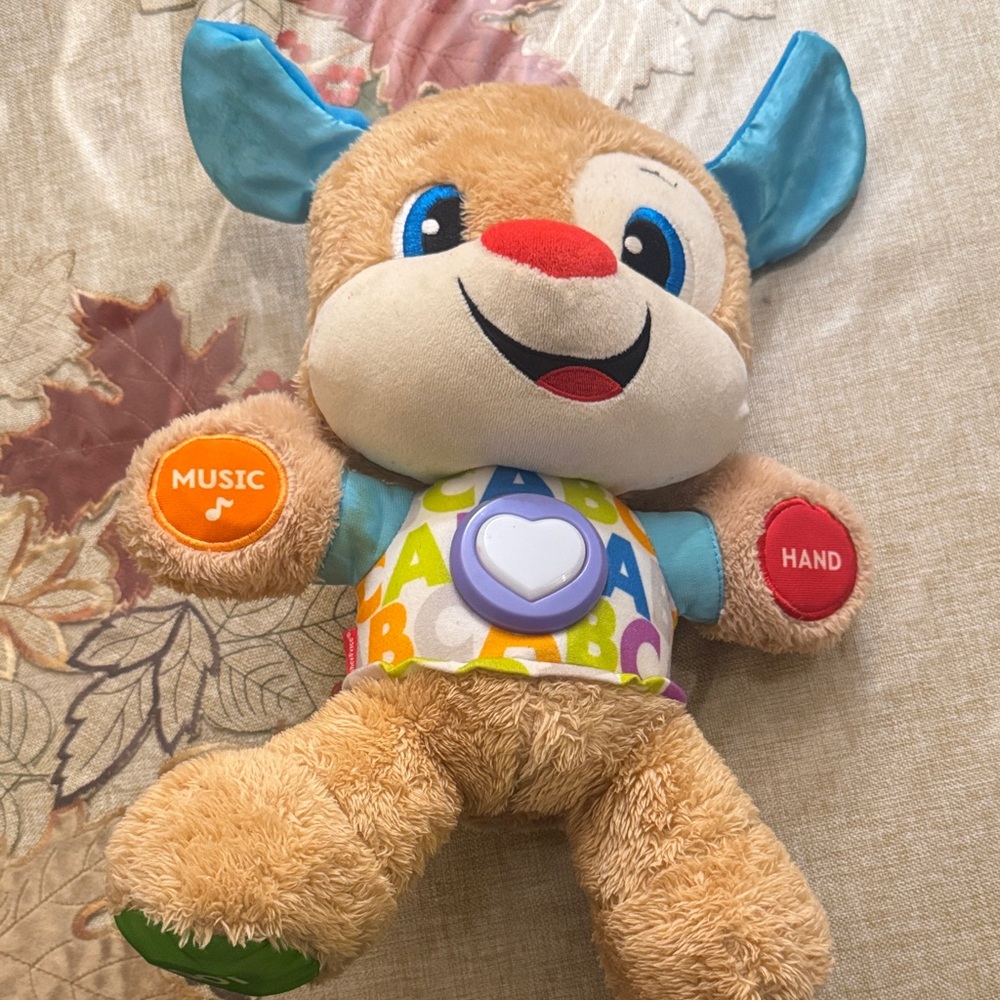 Fisher-Price Laugh & Learn Smart Stages Puppy Learning Toy Plush